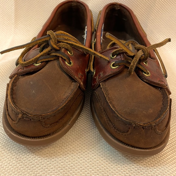 Dexter Brown Leather Loafer Slip Ons Size 7.5 Made in USA - Picture 2 of 12